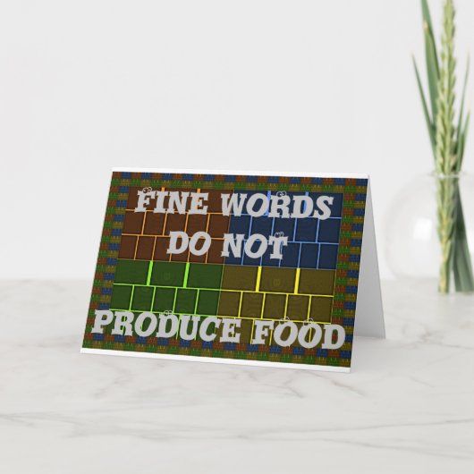 美しい素晴らしいレインボーカラー幾何学的デザイン カード (正面)