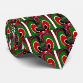 美しい素晴らしい旋回ケニア国旗:アモダンート ネクタイ (ロール)