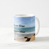 美しい素晴らしビーチ愛好家 コーヒーマグカップ (正面右)