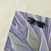 美しい素晴らし抽象芸術フラクタルアートフラワーネーム ビーチタオル (インサイチュ)