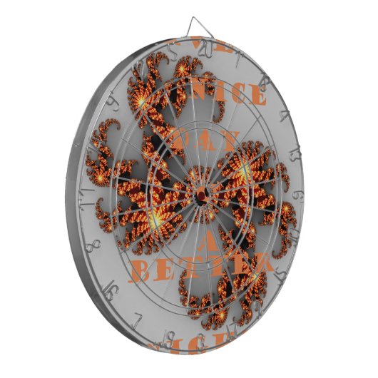 美しい素晴フェミニンらしい日を過ごす ダーツボード (正面左)