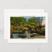 美しい素朴はSublime Greetings Boyne City, MI ポストカード (正面/裏面)