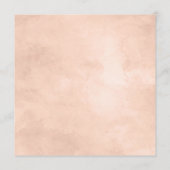 美しい素朴フローラフレーム水カラーボホシック メニュー (裏面)