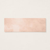 美しい素朴ブライダルシャワーレジストリ挿入カード (裏面)