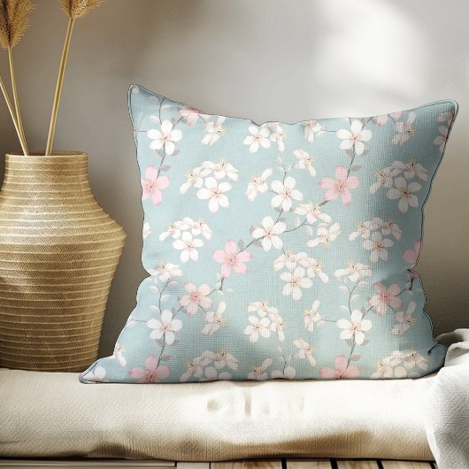 美しい素朴ヴィンテージさくらんぼ クッション