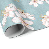 美しい素朴ヴィンテージさくらんぼ ラッピングペーパー (ロールコーナー)