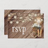 美しい素朴木製バレル – RSVP (正面/裏面)