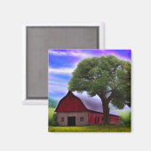 美しい素朴秋のカエデ葉ル マグネット (正面/裏面)