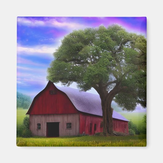 美しい素朴秋のカエデ葉ル マグネット (正面)