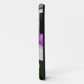 美しい紫と白のランのクローズアップ Case-Mate iPhoneケース (裏面/左)