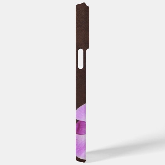 美しい紫と白の蘭のクローズアップ写真 Case-Mate iPhoneケース (裏面 / 右)