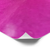 美しい紫のラン 花の写真 ポスター (コーナー)