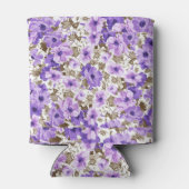 美しい紫のヴィンテージ 缶クーラー (裏面)