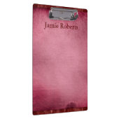 美しい紫の羊皮紙 クリップボード (右)