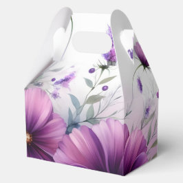 美しい紫の花 フェイバーボックス