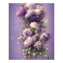 美しい紫の薄紫ピンクの花