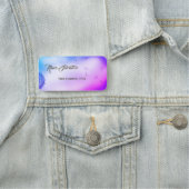 美しい紫素晴らしエレガントのタンポポ 名札 (インサイチュ)