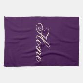 美しい紫色のキッチンタオル キッチンタオル (横)