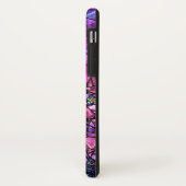 美しい紫色のステンドグラスパターン場合 Case-Mate iPhoneケース (裏面/左)