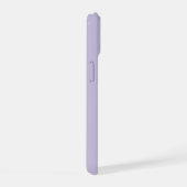 美しい紫色の力強く勇敢なインスピレーション iPhone 15ケース (右側面)