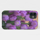 美しい紫色の春のチューリップ Case-Mate iPhoneケース (裏面(横))