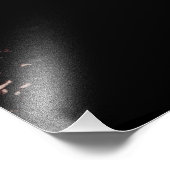 美しい紫色の空の写真の拡大 フォトプリント            (角)