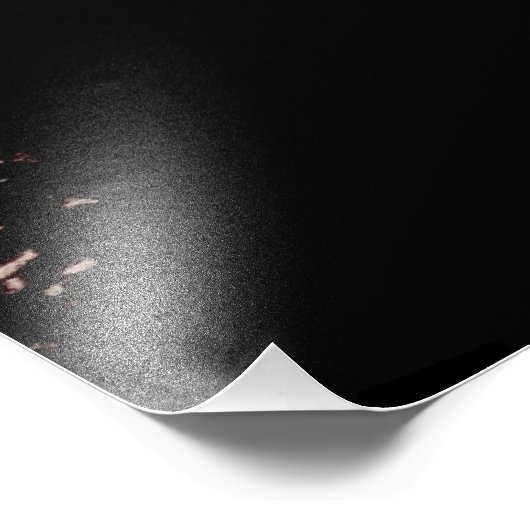 美しい紫色の空の写真の拡大 フォトプリント            (角)