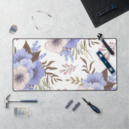 美しい紫色の花 デスクマット