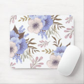 美しい紫色の花 マウスパッド (マウス)