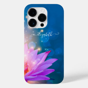 美しい紫色の蓮の花、湖、青い、禅 Case-Mate iPhone 14 PROケース