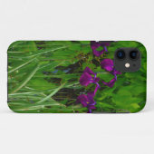 美しい紫色の虹彩 Case-Mate iPhoneケース (裏面(横))