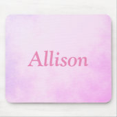 美しい紫 マウスパッド (正面)