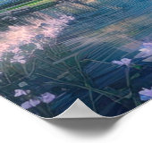 美しい紺碧の寺 ポスター (角)