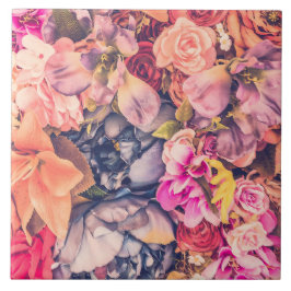 美しい組み合わせフローラ背景セラミックタイル タイル