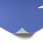 美しい経鼻線地図 ポスター (角)