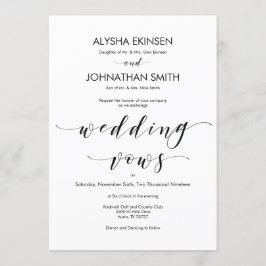 美しい結エレガント婚招待状カード 招待状