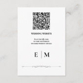 美しい結婚エンクロージャカード エンクロージャーカード (正面)