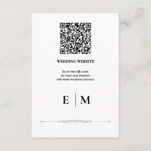 美しい結婚エンクロージャカード エンクロージャーカード (正面)