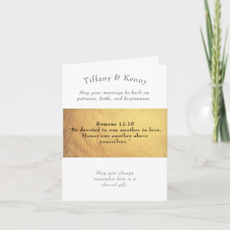 美しい結婚グリーティングカード カード