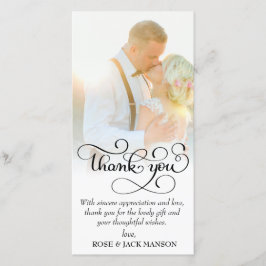 美しい結婚台本感謝してい君 サンキューカード