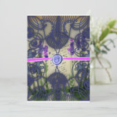 美しい結婚式のカード 案内状 (スタンド正面)