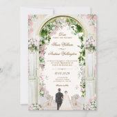 美しい結婚式 招待状 (正面)