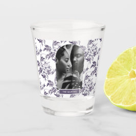 美しい結婚植物写真のアーチ名 ショットグラス