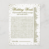 美しい結婚言葉遊び 案内ポストカード (正面)