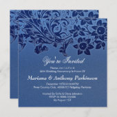 美しい結婚記念日の招待状 招待状 (正面/裏面)