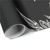 美しい結晶スノーフレーク包装紙 ラッピングペーパー (ロールコーナー)