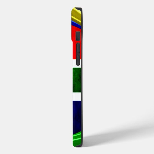 美しい統一された:南アフリカ国旗のデザイン Case-Mate iPhoneケース (裏面 / 左)