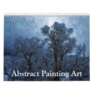 美しい絵画 風景の抽象芸術 2027 カレンダー