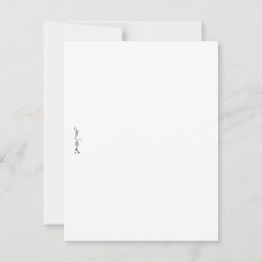 美しい緋色のタナガーカップルのノートカード (裏面)