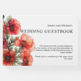 美しい緋色の花びらのセレナーデ ゲストブック